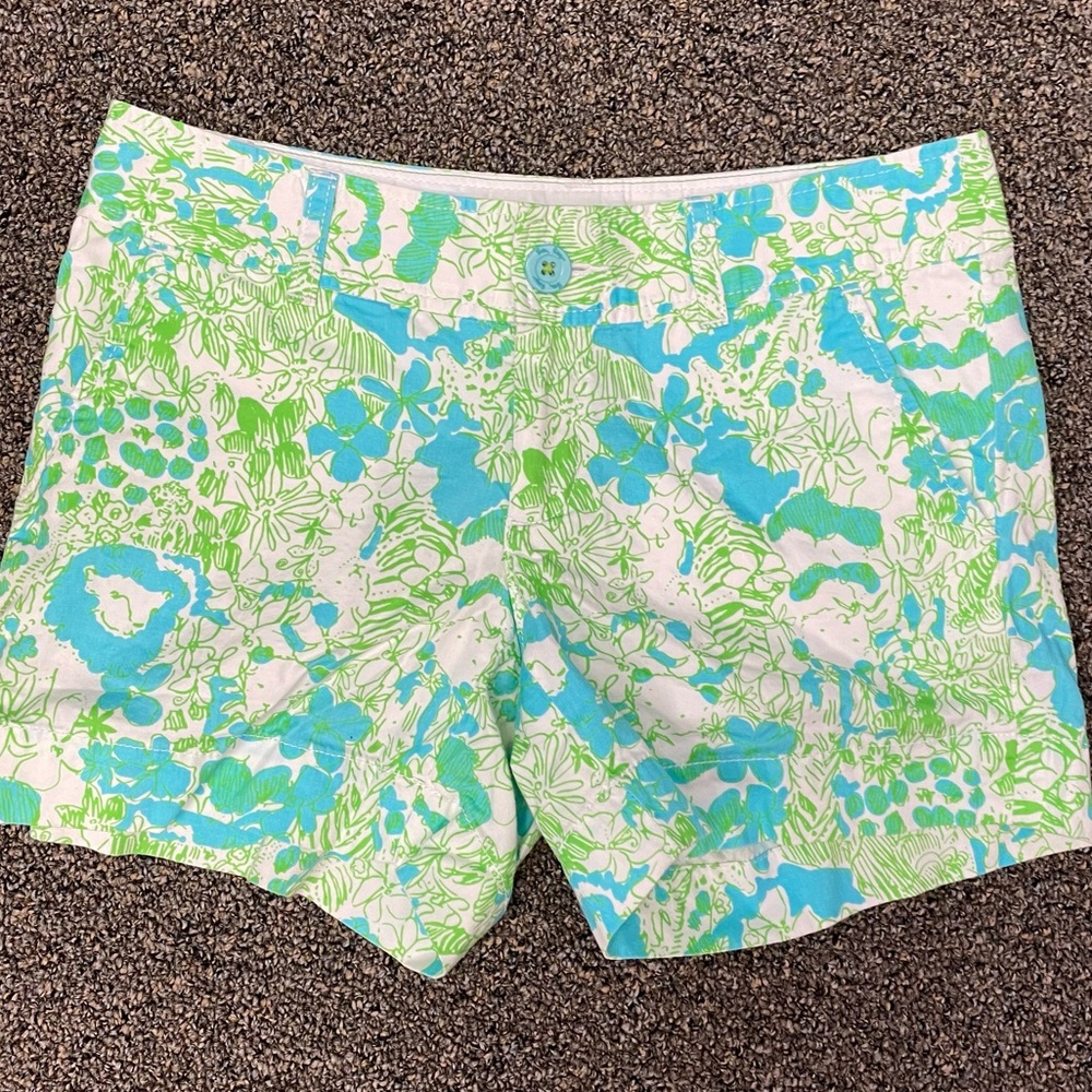Lilly Pulitzer Callahan shorts EUC